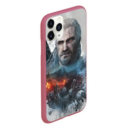 Чехол для iPhone 11 Pro Max матовый Witcher - фото 2