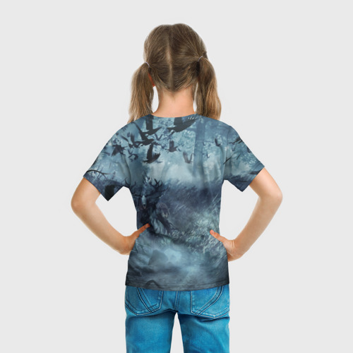Детская футболка 3D Амулет Ведьмака, цвет 3D печать - фото 6