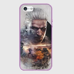 Чехол для iPhone 5/5S матовый Ведьмак