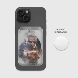 Картхолдер Magsafe магнитный Ведьмак - фото 2