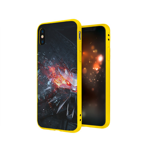 Чехол для Apple iPhone X силиконовый матовый Волк Фото 01 Чехол для Apple iPhone X силиконовый матовый Волк Фото 01