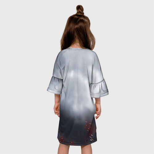 Детское платье 3D Геральт, цвет 3D печать - фото 5