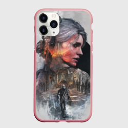 Чехол для iPhone 11 Pro Max матовый Девушки Ведьмака
