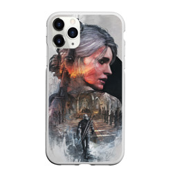 Чехол для iPhone 11 Pro Max матовый Девушки Ведьмака