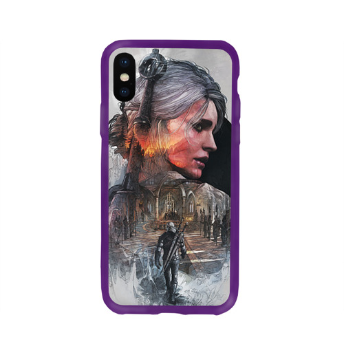 Чехол для Apple iPhone X силиконовый глянцевый Девушки Ведьмака Фото 01 Чехол для Apple iPhone X силиконовый глянцевый Девушки Ведьмака Фото 01