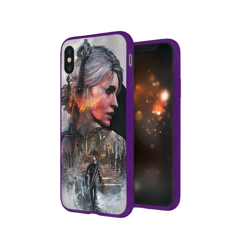 Чехол для Apple iPhone X силиконовый глянцевый Девушки Ведьмака Фото 01 Чехол для Apple iPhone X силиконовый глянцевый Девушки Ведьмака Фото 01