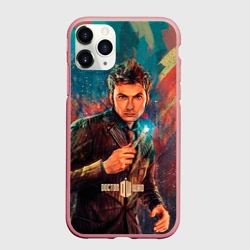 Чехол для iPhone 11 Pro матовый Доктор кто