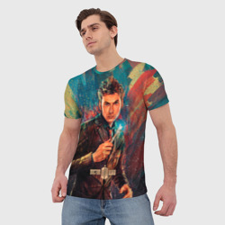 Мужская футболка 3D Доктор кто - фото 2