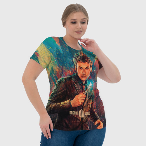 Женская футболка 3D Доктор кто - фото 6