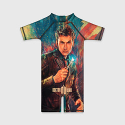 Детский купальный костюм 3D Доктор кто