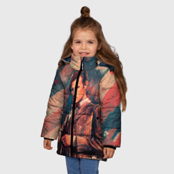 Зимняя куртка для девочек 3D Доктор кто - фото 2