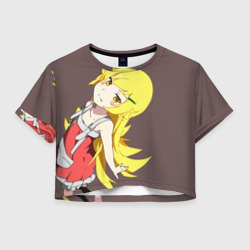 Женская футболка Crop-top 3D Shinobu