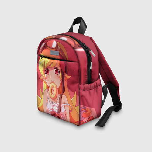 Детский рюкзак 3D с принтом Ошино Шинобу, вид сбоку #3