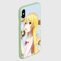 Чехол для iPhone XS Max матовый Шинобу - фото 2