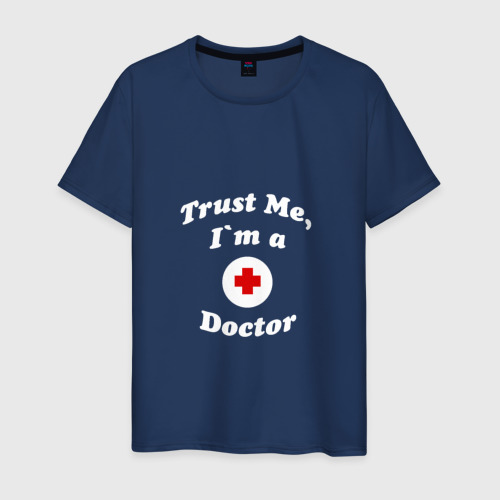 Мужская Футболка I'm a doctor (хлопок)