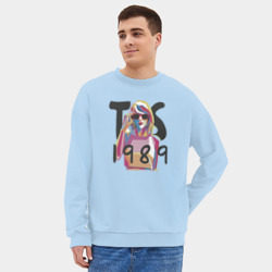 Мужской свитшот oversize без начеса хлопок Taylor Swift - фото 2