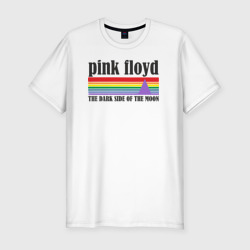 Мужская футболка хлопок Slim Pink Floyd