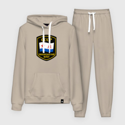 Женский костюм с толстовкой хлопок Тихоокеанский флот СССР