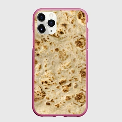 Чехол для iPhone 11 Pro матовый Лаваш текстура