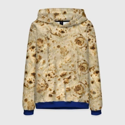 Мужская толстовка 3D Лаваш текстура