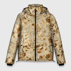 Мужская зимняя куртка 3D Лаваш текстура