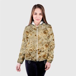 Женская куртка 3D Лаваш текстура - фото 2