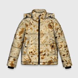 Зимняя куртка для мальчиков 3D Лаваш текстура