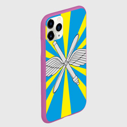 Чехол для iPhone 11 Pro матовый Флаг ВВС - фото 2