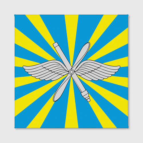 Холст квадратный Флаг ВВС - фото 2