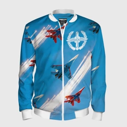 Мужской бомбер 3D Самолеты