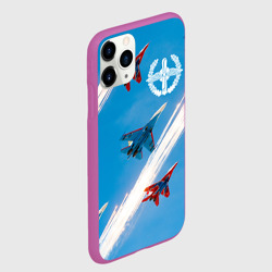 Чехол для iPhone 11 Pro матовый Самолеты - фото 2