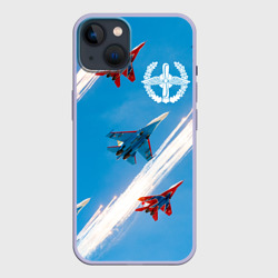 Чехол для iPhone 14 Самолеты