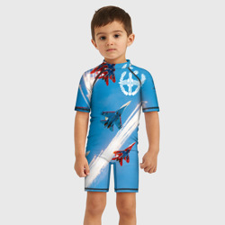 Детский купальный костюм 3D Самолеты - фото 2
