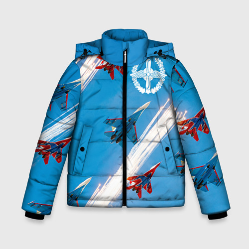 Зимняя куртка для мальчиков 3D Самолеты