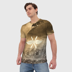 Мужская футболка 3D Авиация - фото 2
