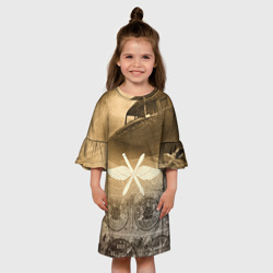 Детское платье 3D Авиация - фото 2