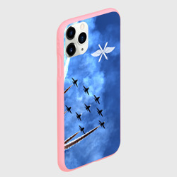 Чехол для iPhone 11 Pro матовый Самолеты в небе - фото 2