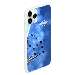Чехол для iPhone 11 Pro Max матовый Самолеты в небе - фото 2