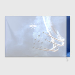 Флаг 3D Самолеты в небе - фото 2