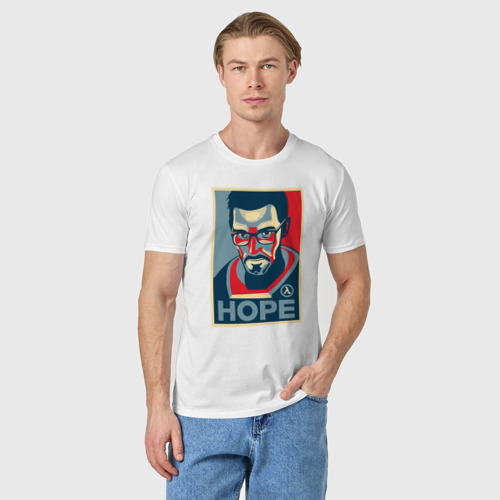 Мужская футболка хлопок Half-Life hope - фото 3