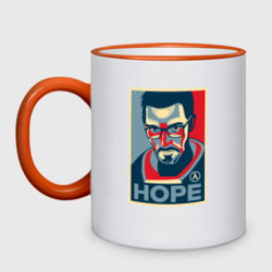 Кружка двухцветная Half-Life hope