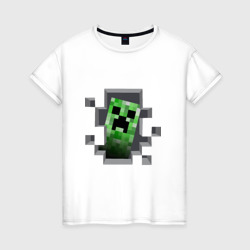 Женская футболка хлопок Creeper