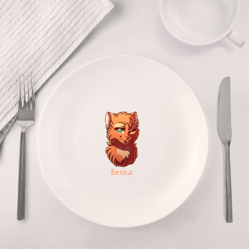 Набор: тарелка + кружка Коты - Воители. Белка - фото 4