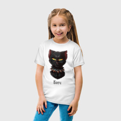 Детская футболка хлопок Бич: коты-воители - фото 2