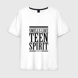 Мужская футболка хлопок Oversize Smells like teen spirit