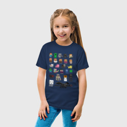 Детская футболка хлопок Мобы Minecraft - фото 2