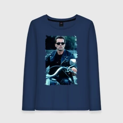 Женский лонгслив хлопок Терминатор 2