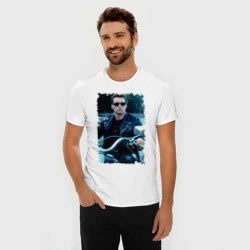 Мужская футболка хлопок Slim Терминатор 2 - фото 2