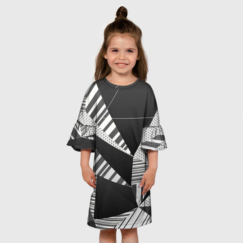 Детское платье 3D Геометрия - фото 4