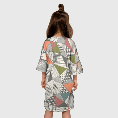 Детское платье 3D Геометрия - фото 5